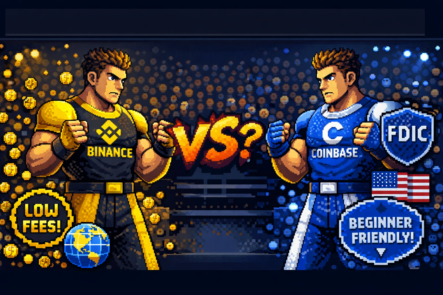 Binance vs Coinbase battle royale