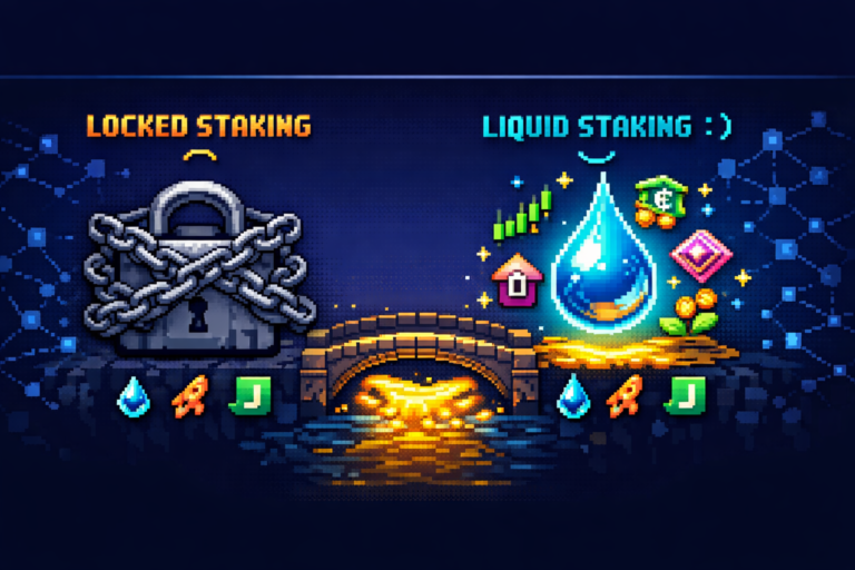 Liquid staking